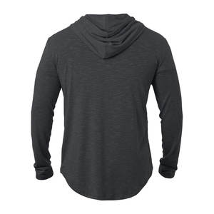 Sudaderas con Capucha para Hombre, Sólidas, Casuales, para Invierno, Transpirables, Elásticas, Ecológicas, de Tela Ligera, Diseñadas para Levantamiento de Pesas y Gimnasio - Product Image 4