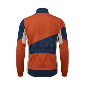 Professional Sports <b>Cycling</b> <b>Jacket</b> With Breathable Fabric Lightweight Design Full Front Zipper Wind Protection - Product Image 3