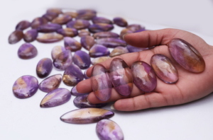 Wholesale Ametrine Cabochon Loose Gemstone Free Size Ametrine for Making Jewelry - Product Image 6