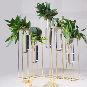 Textured <b>Metal</b> Bud Vase Pattern Finish <b>Small</b> Decorative Flower Vase for Single Stem <b>Table</b> Centerpiece and Gifting Use - Product Image 5