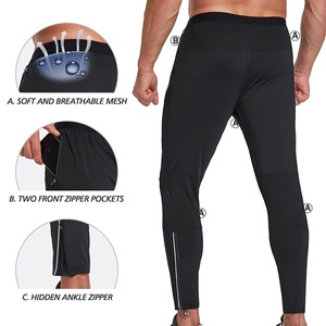 Pantalones Deportivos de Algodón Orgánico para Hombre, Nuevo Modelo 2026, Tejido Ecológico Único, Cintura con Cordón Ajustable, Logotipo Personalizado ODM, la Mejor Calidad - Product Image 2