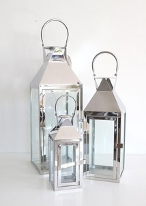 Faroles Cuadrados de Hierro Negro, Decoración Interior Ecológica con Luz de Vela para Ramadán - Product Image 3
