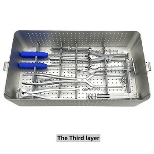 Orthopedic Set Pelvic Reconstruction Plate Instrument Set with Sterilization <b>Box</b> Orthopedic Surgical Instruments By Dentavex - Product Image 5