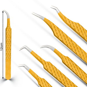Nouvelles pinces à cils en acier inoxydable, écologiques, de la marque Under Your Expert Series - Product Image 4