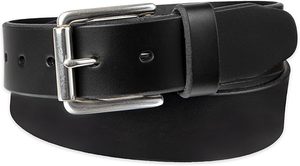 Cuir de vachette personnalisé OEM pour hommes, décontracté, de haute qualité, en cuir véritable, avec boucle argentée, tressé, robuste, options de logo personnalisé, premium - Product Image 2