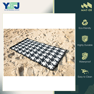 Hot Sale on Modern Design Waterproof and Easy to Clean Round Picnic/Beach Outdoor Carpets 100% Polypropylene Plastic <b>Roll</b> <b>Mat</b> - Product Image 5