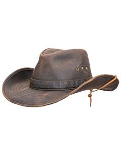Chapeau Bob Décontracté en Cuir Véritable pour Homme - Style Western Classique Réglable pour l'Hiver et les Voyages en Extérieur - Product Image 6