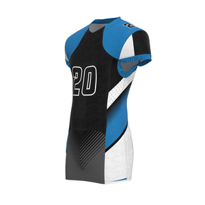 Camiseta de fútbol americano de malla deportiva 2026 para hombre, personalizada con nombre de equipo, serigrafía, estilo holgado para adultos, para práctica. - Product Image 2