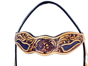 Bridons de cheval personnalisés, confortables, de style western professionnel, pour la course, avec logo personnalisé, au prix de gros - Product Image 2