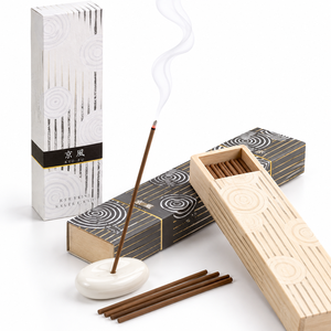 Kousaido Hyakuraku - Juego de Incienso Japonés de Regalo, 3 Fragancias, 120 Varillas, Caja de Regalo Original, Incienso de Kioto al por Mayor - Product Image 1
