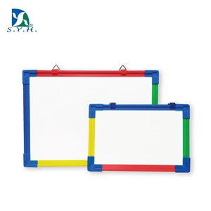 Colorful Plastic Frame Magnetic Writing <b>Board</b> with Marker Tray for School and Home - Product Image 4