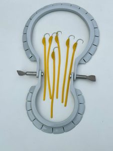 Retractor de Anillo Ortopédico SureMed Instruments, Retractor Quirúrgico Autoclavable Reutilizable de Acero Inoxidable Médico con Retención Automática - Product Image 4