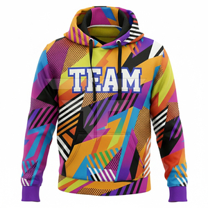Sudadera con Capucha de Invierno para Hombre de Alta Calidad con Logotipo Personalizado - Mezcla de Algodón, Impresión por Sublimación, Secado Rápido, Transpirable, Tela de 300g, Corte Regular - Product Image 3