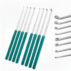 ไมโครเรนโบว์คิวเร็ตต์ คิวเร็ตต์กระดูกสันหลังส่วนคอ ขนาด 1, ออร์โธปิดิกส์กระดูกสันหลัง 8 ชิ้น - Product Image 1