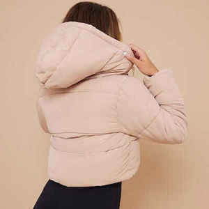 High Quality Women Winter <b>Crop</b> Tops Coats Fashionable Girl Trendy <b>Jackets</b> for Women Ladies Bubble Down Puffer Coats - Product Image 6