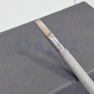 Pousse-cuticules professionnel en acier inoxydable de haute qualité, double extrémité : gouge de 9 mm et éliminateur de pterygius, pour le soin des ongles - Product Image 2