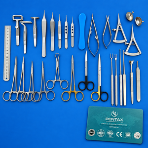 30Pcs Manual Blepharoplasty Surgical Instruments Set Eyelid Surgery Ophthalmic Plastic Surgery Kit Stainless Steel CE - Product Image 1