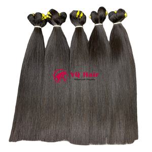 Os droit brut faisceaux soyeux vague droite toutes couleurs toutes tailles pleine cuticule alignée vietnamien humain Super Double dessiné - Product Image 2