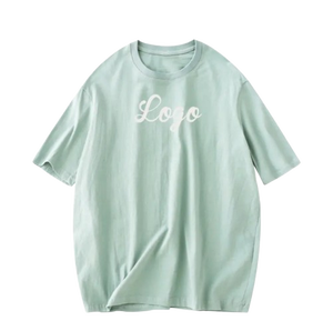 T-shirt personnalisé pour femmes de haute qualité, vêtements décontractés d'été, uni, blanc, en vrac, en coton biologique doux, streetwear féminin, haut graphique - Product Image 3