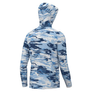 Sudadera con Capucha de Camuflaje de Forro Polar Ligero y Térmico para Hombre y Mujer, con Logotipo Personalizado, Talla Grande, Cálida, Transpirable y Resistente al Viento - Product Image 2
