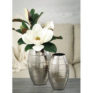 Artistic Metal Flower Vase For Elegant Dining <b>Tables</b> <b>Console</b> Styling And Festive Decor Settings - Product Image 3