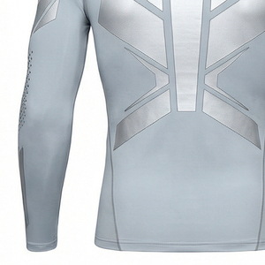 Ensemble de vêtements de sport unisexe à coupe ajustée, compression, pour la course à pied et l'entraînement, séchage rapide et respirant, MALUZA INDUSTRIES, survêtement - Product Image 3