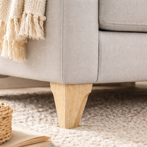 Tall Tapered Solid Wood Furniture Legs <b>Sofa</b> Cabinet Feet Replacement Strong Load Bearing Modern Design - Product Image 1