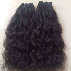 Extensiones de Cabello Virgen Remy Indio de Doble Trama de 30 Pulgadas, Personalizadas OEM, Alta Calidad, Rizado Natural, Todos los Colores Disponibles en Oferta - Product Image 1