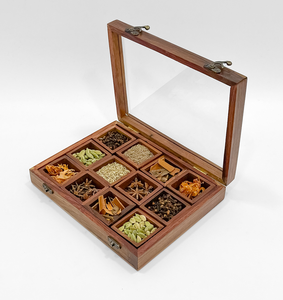 Wood Spice <b>Box</b> Top Quality Wood Spice <b>Box</b> Household Kitchen <b>Herb</b> And Spice <b>Box</b> Wholesale Price - Product Image 1