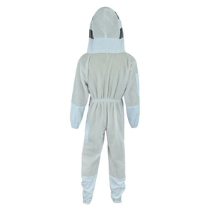 New Arrival 2026 Professional Full Body Beekeeping <b>Suit</b> 3-Layer Mesh Ventilated with Fencing Veil Gloves 8 Pockets Double Zipper - Product Image 6