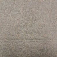 Tissu brodé en coton blanc de qualité supérieure, très demandé, avec trame Dori/Cord, léger et tissé, idéal pour les robes de mariée et les Kurtis pour filles