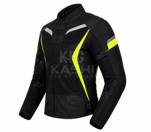 Blouson de motard en polyester doux imprimé de qualité supérieure KASHI FIGHT GEAR Unisexe Respirant Coupe confortable Caractéristiques de sécurité Taille plus grande Complet - Product Image 3