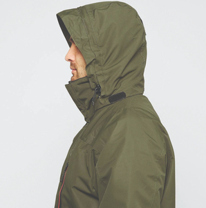 Veste de randonnée et de pêche pour homme, softshell, imperméable, respirante, UPF 35, avec capuche, cordon de serrage réglable, fermeture éclair - Product Image 3
