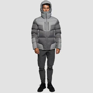 Vestes matelassées d'hiver de haute qualité en stock, style personnalisé, en laine et polyester. - Product Image 3