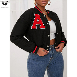 With Wholesale Rate Comfortable Unique Design Best Supplier Loose Fit <b>Long</b> Sleeve Outerwear College Baseball Varsity <b>Jackets</b> - Product Image 4