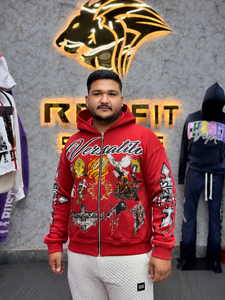 Custom Heavyweight <b>Fleece</b> <b>Oversized</b> DTG Printing Hoodies <b>Men</b> Zipper Embroidery 420 460 500 Gsm Zip up <b>Hoodie</b> Manufacturers - Product Image 1