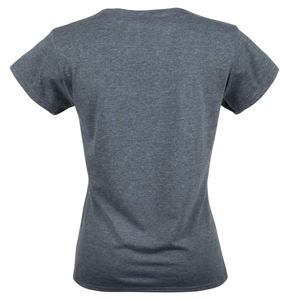 High Quality Cute <b>Women's</b> Slim Fit Full Sleeve Mandarin Collar 3D Printed Logo Silk/Cotton <b>T</b>-<b>shirts</b> - Product Image 2