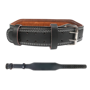 Customized ONYX INDUSTRY Unisex Animated Cow Hide Leather <b>Back</b> <b>Support</b> Breathable Power Lifting Belt for Weight Lifting - Product Image 1