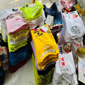 T-shirts et Polos Imprimés en Coton Lavé Premium pour l'Été – Filles, Garçons, Enfants – Style Urbain Bangladesh – Surstock de Marque Personnalisée - Product Image 1