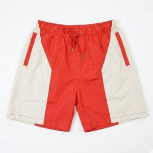 High Demanding Custom Logo Red White Men's Nylon <b>Wind</b> <b>Breaker</b> Shorts Sets For Summer Breathable Wear Men Sets Streetwear Jackets - Product Image 4