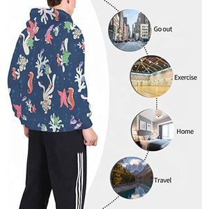 Sweat-shirts en polaire pour hommes de haute qualité, couleur unie, 100% polyester, impression par sublimation personnalisée pour service OEM - livraison directe - Product Image 4