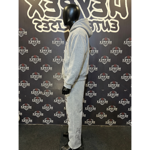 Ensemble de survêtement tendance hiver 2025 – Nouveautés – Ensemble streetwear personnalisé avec sweat à capuche 100 % coton et fermeture éclair – Coupe ajustée pour homme – Couleurs variées - Product Image 4