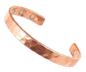 Direct Sale Unisex Hammered Copper <b>Bracelet</b> High Quality Polished Sport Handmade Unique <b>Magnetic</b> Arthritis Inlay Crafted Natural - Product Image 1