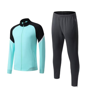 Ensemble de survêtements de sport en molleton 100 % coton, design robuste, fermeture éclair intégrale, respirant, qualité internationale pour l'hiver - Product Image 6