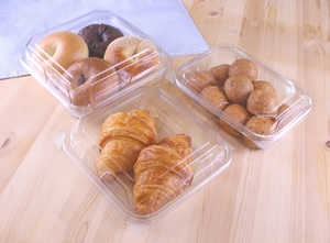 Taiwan Disposable Plastic PET <b>Container</b> Packaging Box Clear <b>Takeaway</b> Bread Cake <b>Container</b> Recyclable Recycled Materials Food - Product Image 4