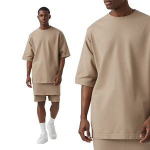 Camiseta Extra Grande para Hombre, Premium, 100% Algodón Ecológico, 220g, Dobladillo en Capas, Estilo Urbano - Product Image 4