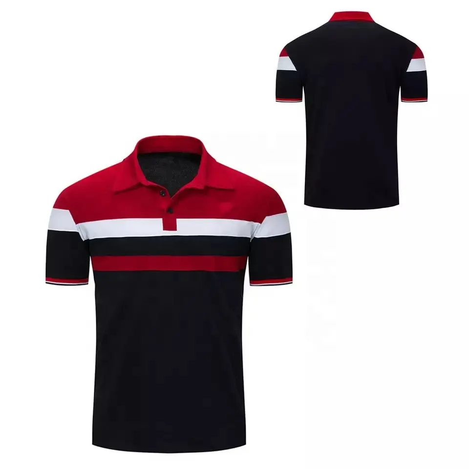 Wholesale Factory Price Custom Amazon Top Seller Wholesale Men's Short Sleeve Polo T Shirt By Maximize Wear