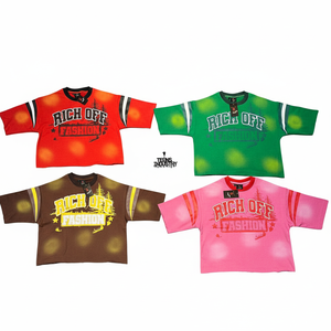 Camiseta gráfica personalizada con serigrafía vintage, efecto deslavado, para hombre, de tela gruesa, estilo oversize con hombros caídos, 300 g/m². - Product Image 2