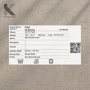 Pantalones Cargo Personalizados OEM para Hombre, 300gsm, Ecológicos, Resistentes a las Arrugas, Tela de Lino y Algodón, Pantalones Casuales, Ropa al Por Mayor - Product Image 4