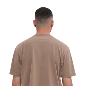T-shirt uni à col rond et manches courtes pour homme, coupe classique, jersey minimaliste, personnalisable, OEM, vente en gros, vêtements basiques, fournisseurs d'usine - Product Image 4